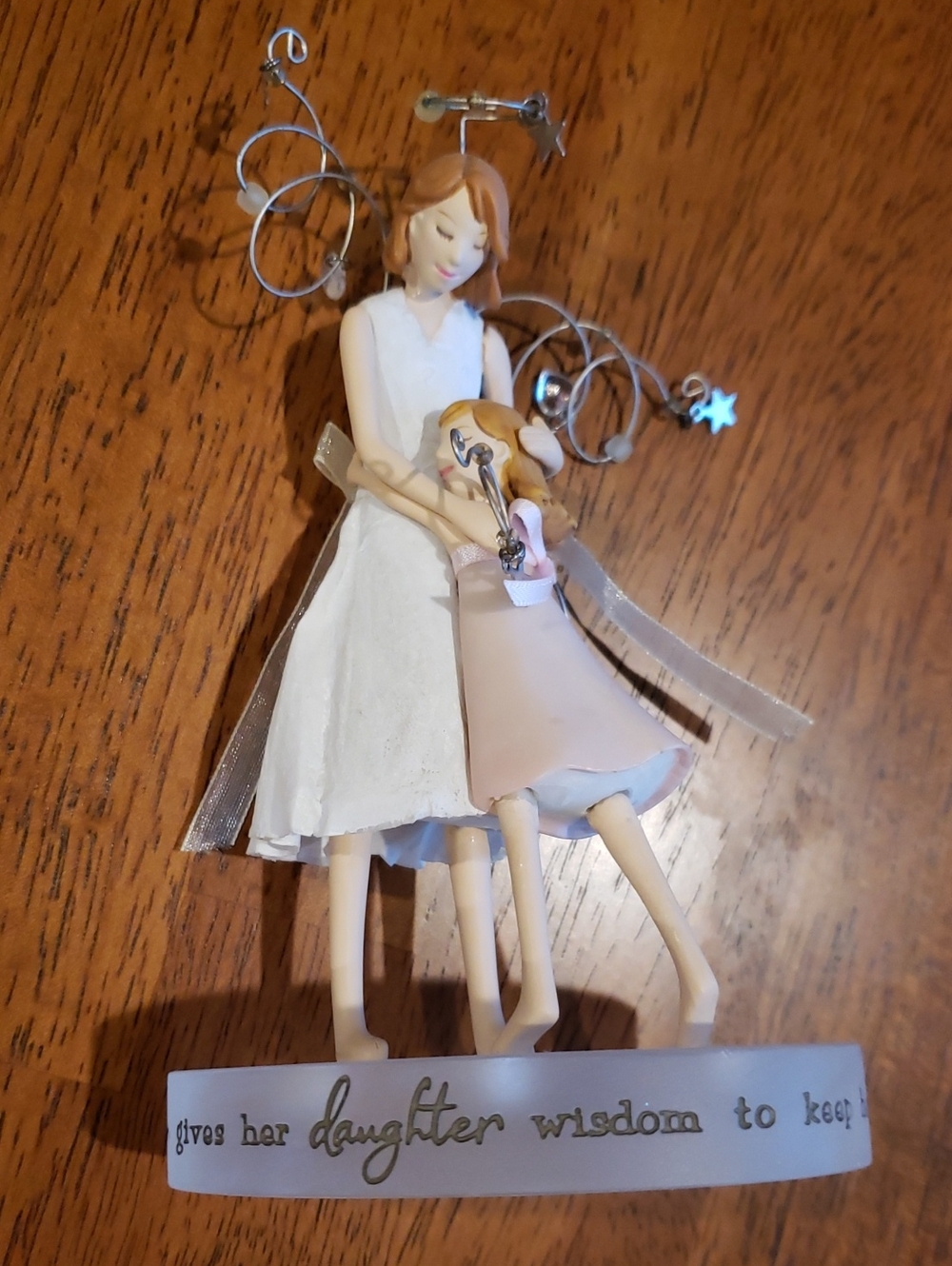 Hallmark Down to Earth Angels Mother and Daughter Figurine